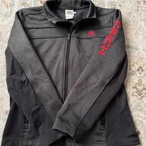 Cinch Boys Black Jacket with Red Accents